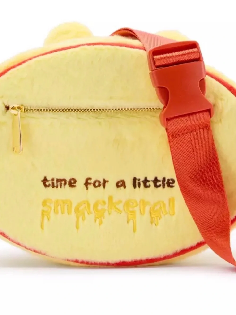 Disney Winnie The Pooh Plush Hip Pack/Crossbody Bag with cute charm